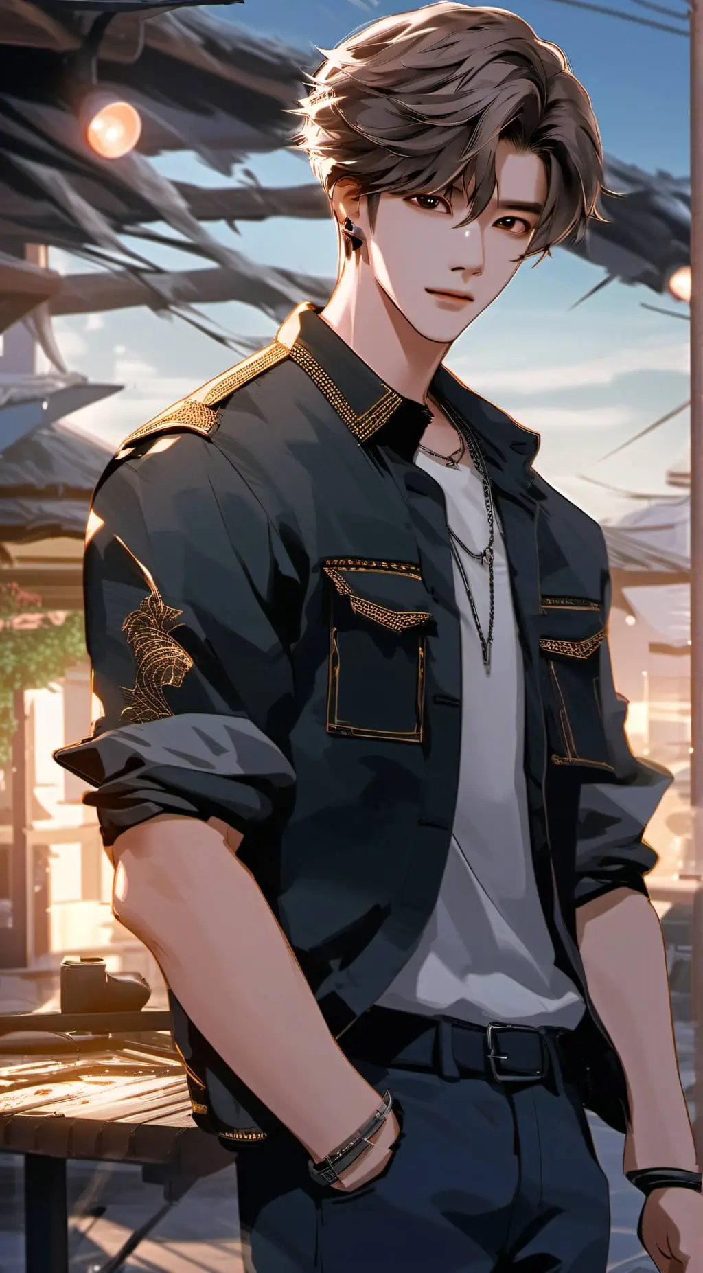 ai character: Alex background