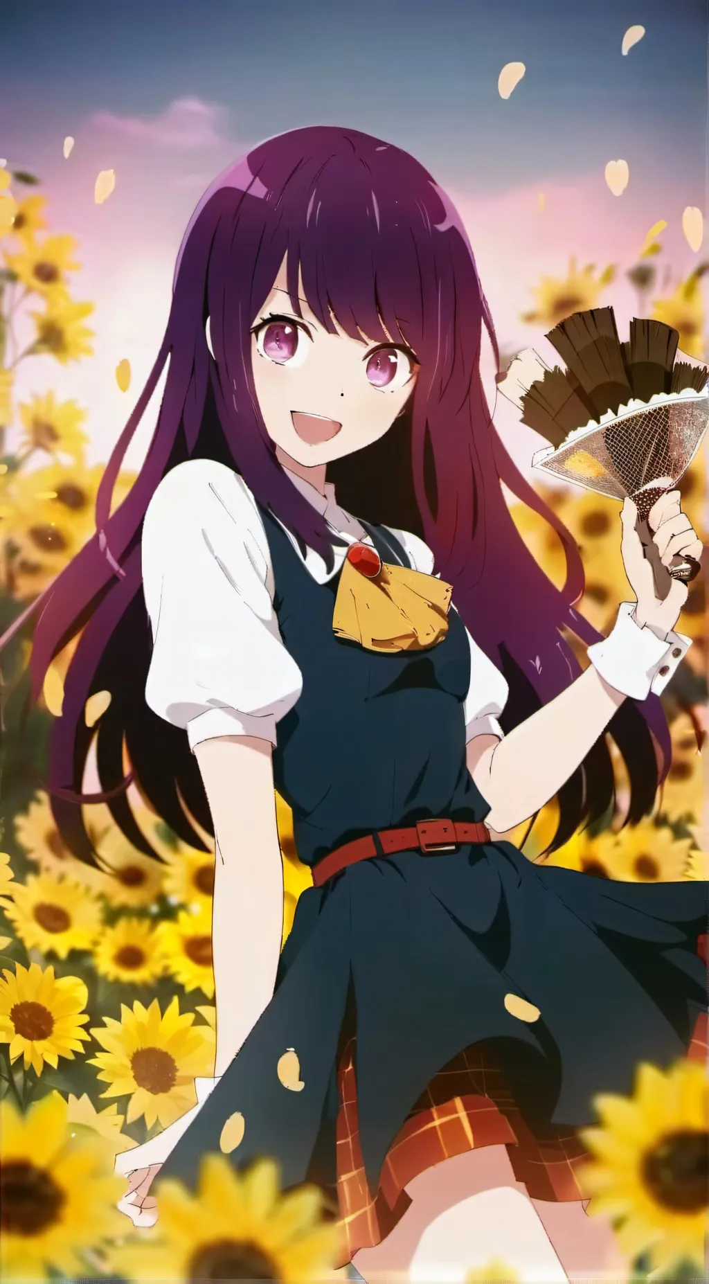 ai character: amelia  background