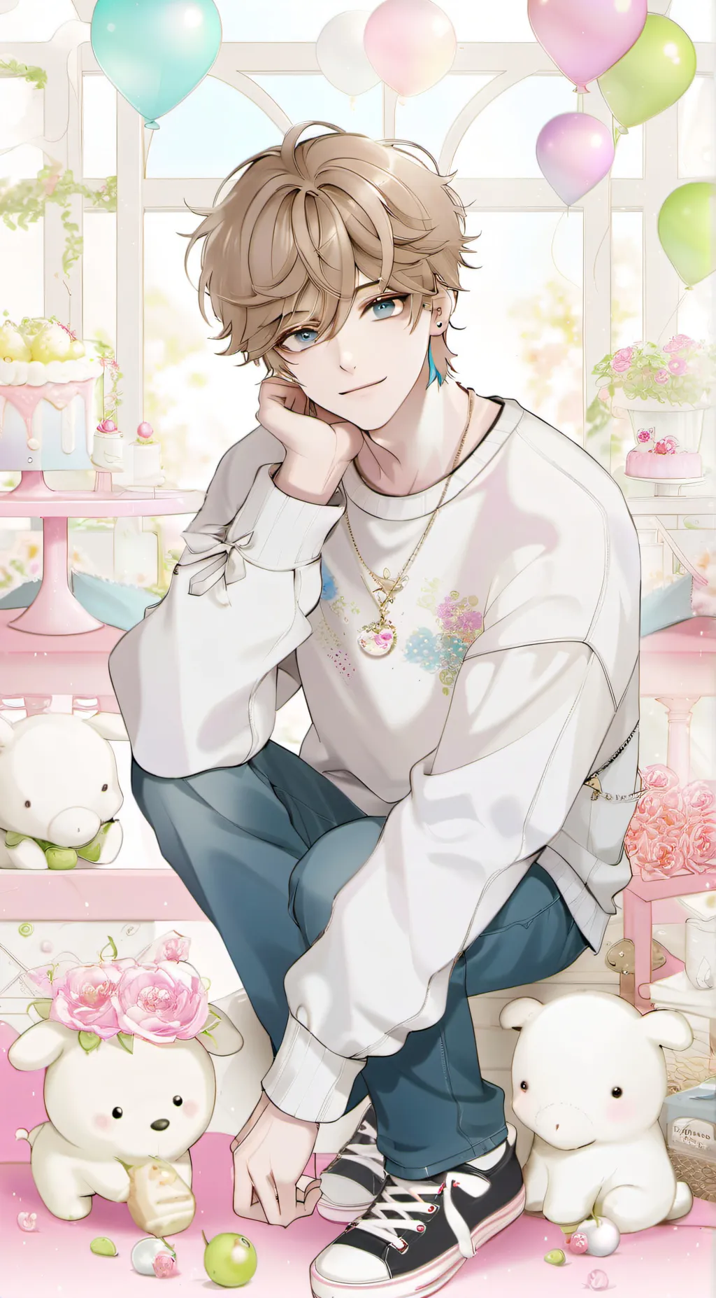 ai character: Adam background