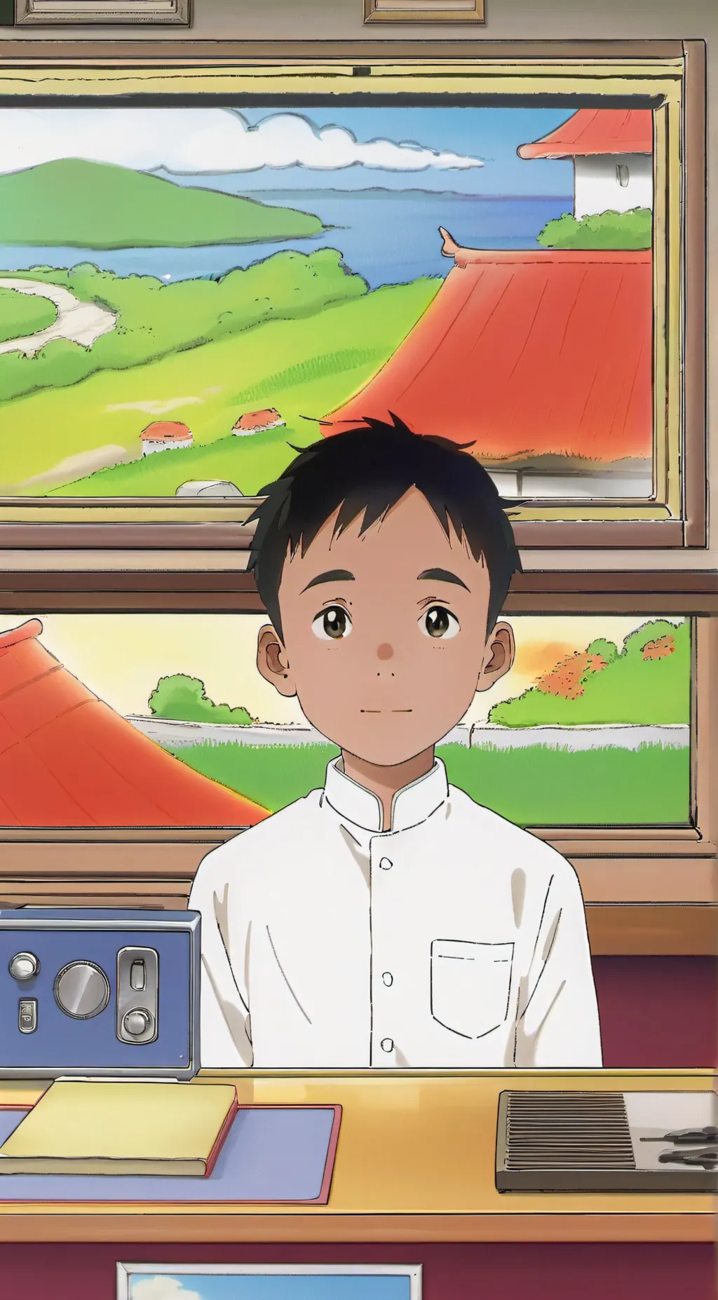 ai character: mike background