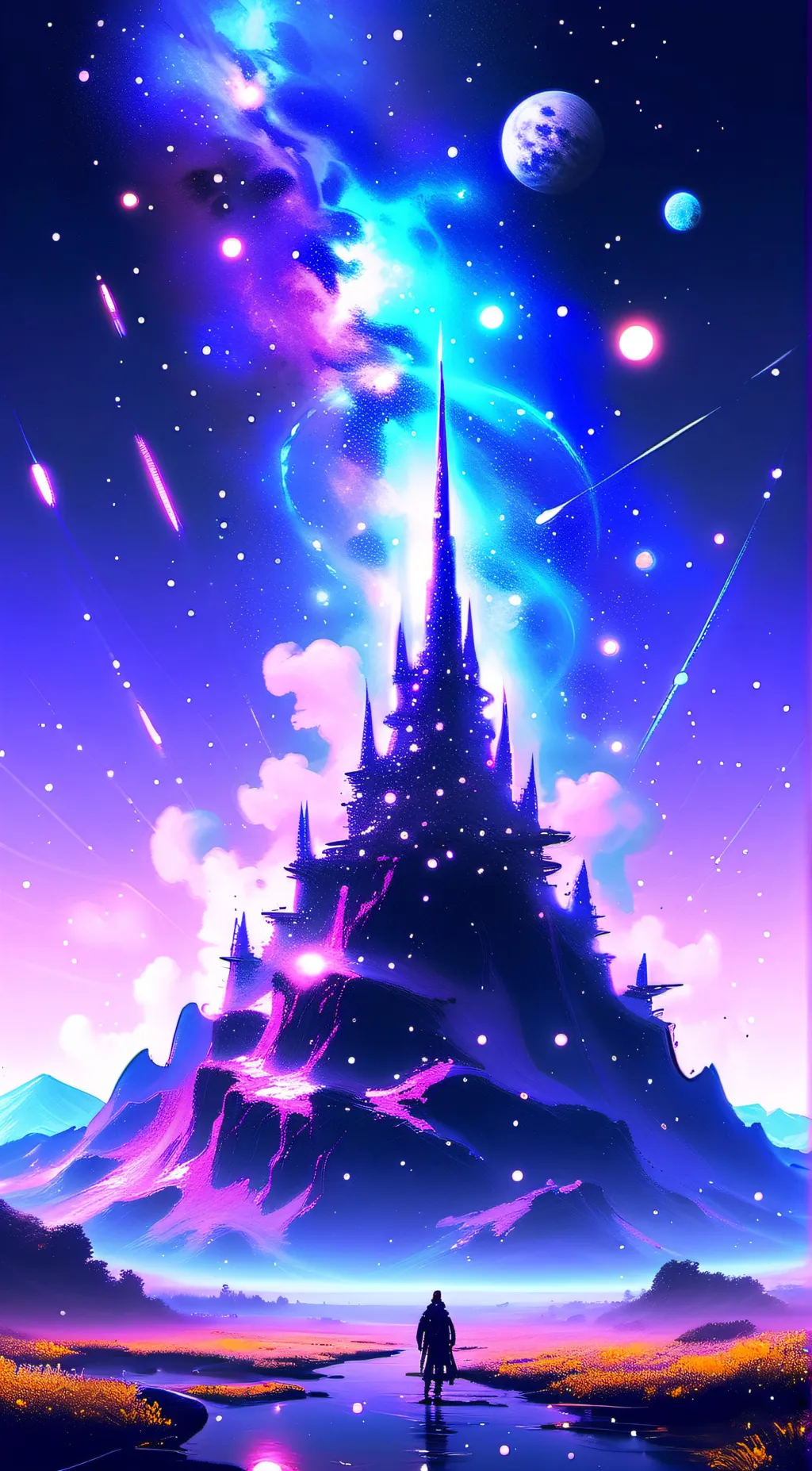 ai character: 🔮🎆🌌🌃🏙🌠🎇 background