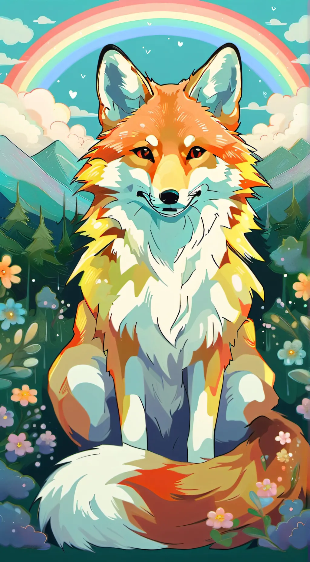 ai character: (Ꚍӊє ғөӝ)  background