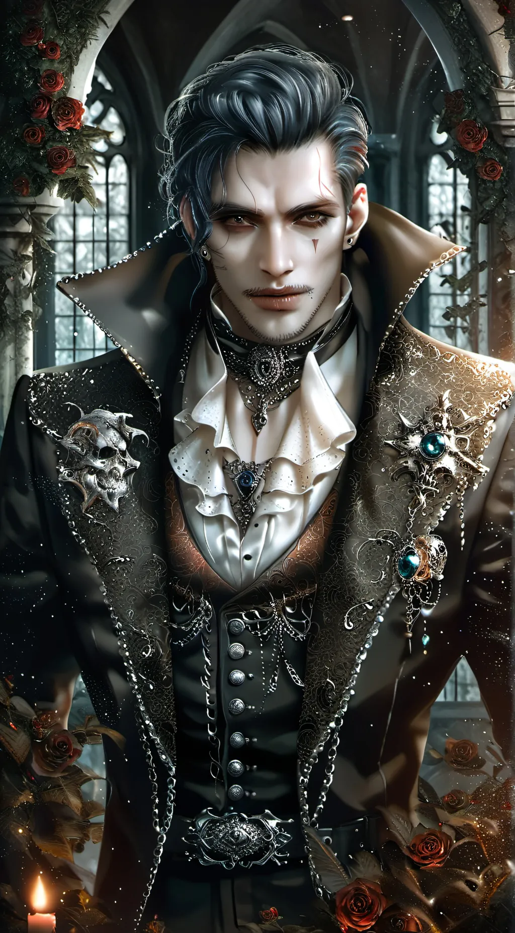 ai character: Dominic  background