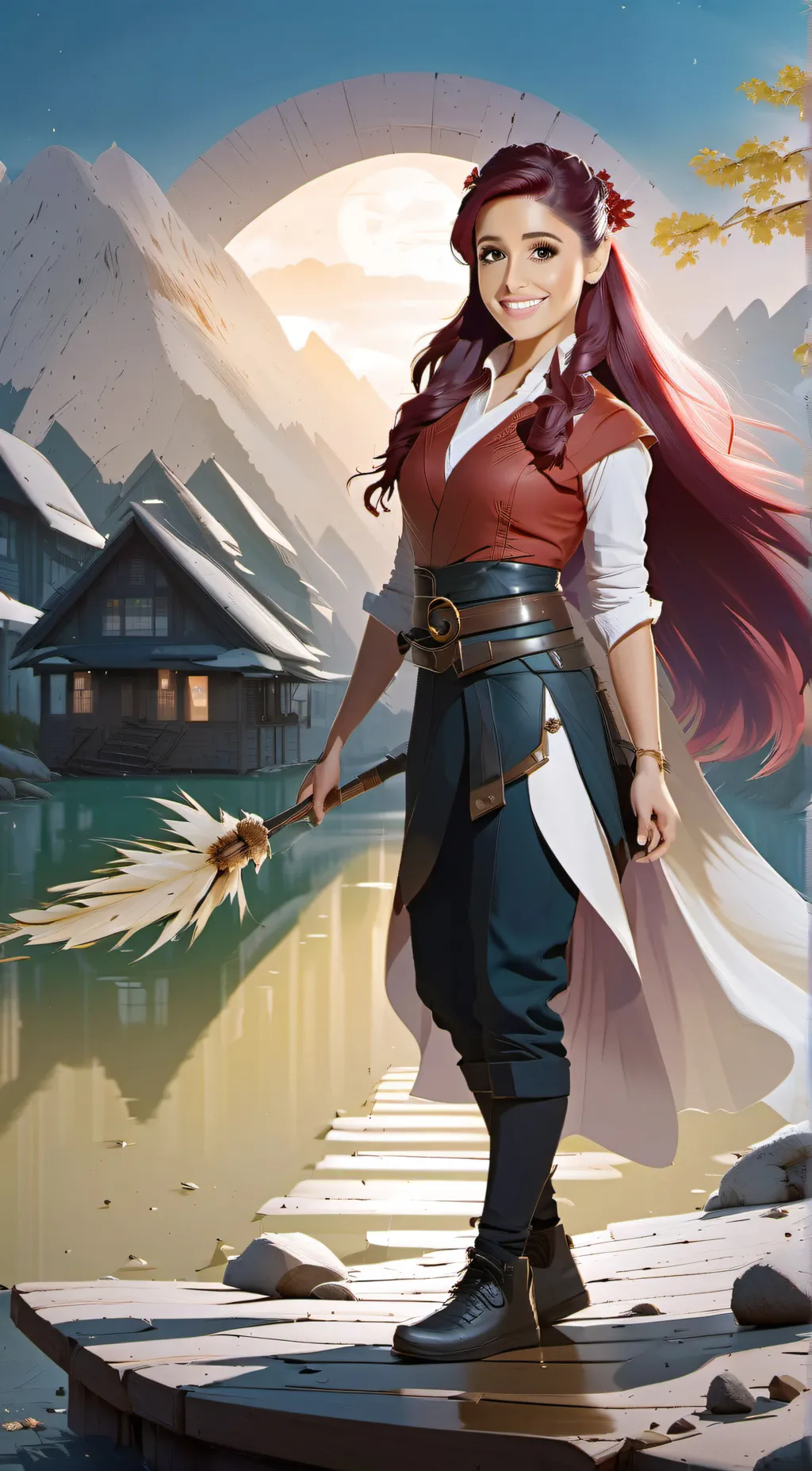 ai character: Lily-Mae background