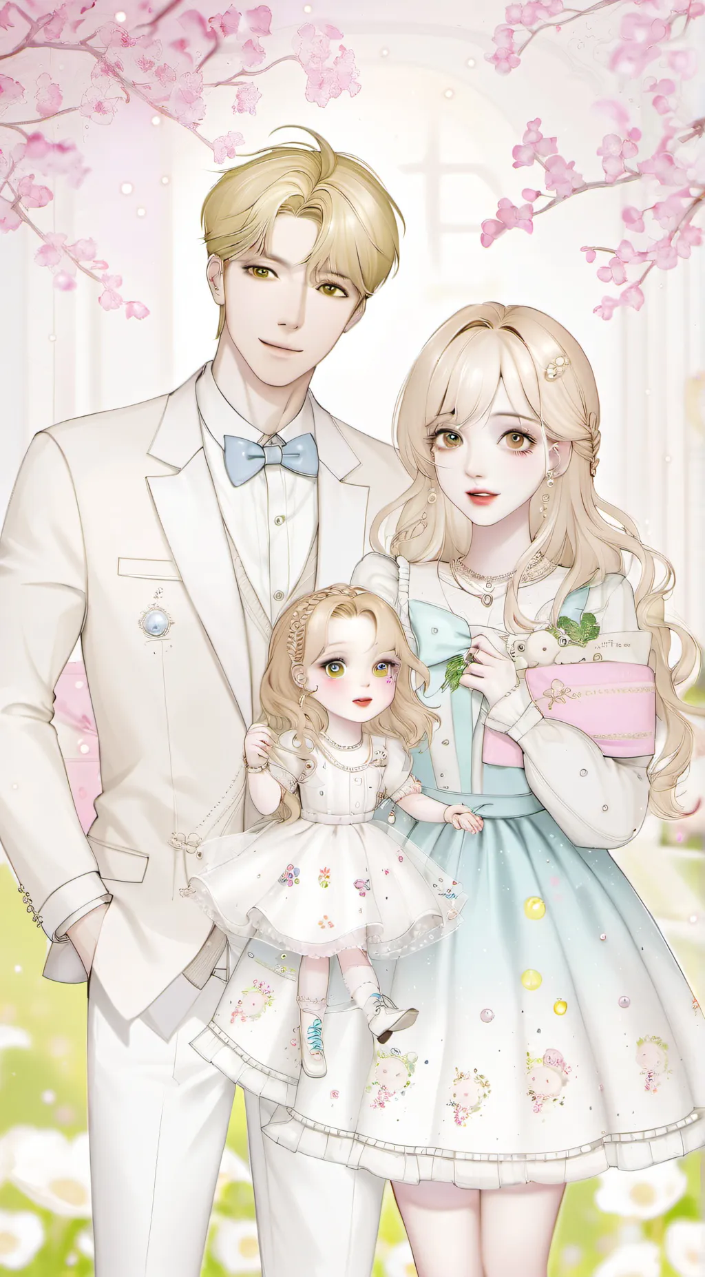 ai character: Morningstar fam!   background