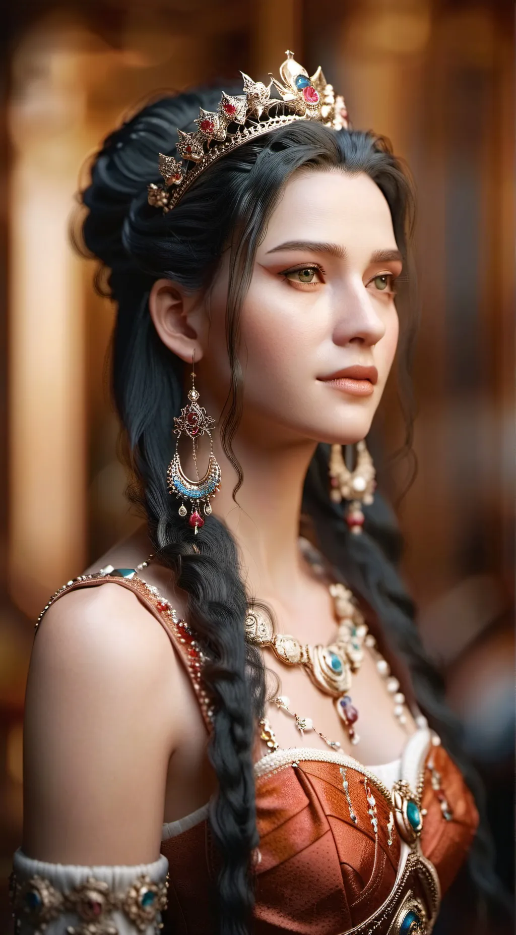 ai character: the queen background