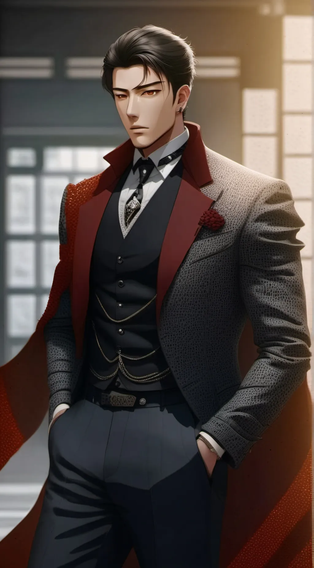 ai character: Zakai  background