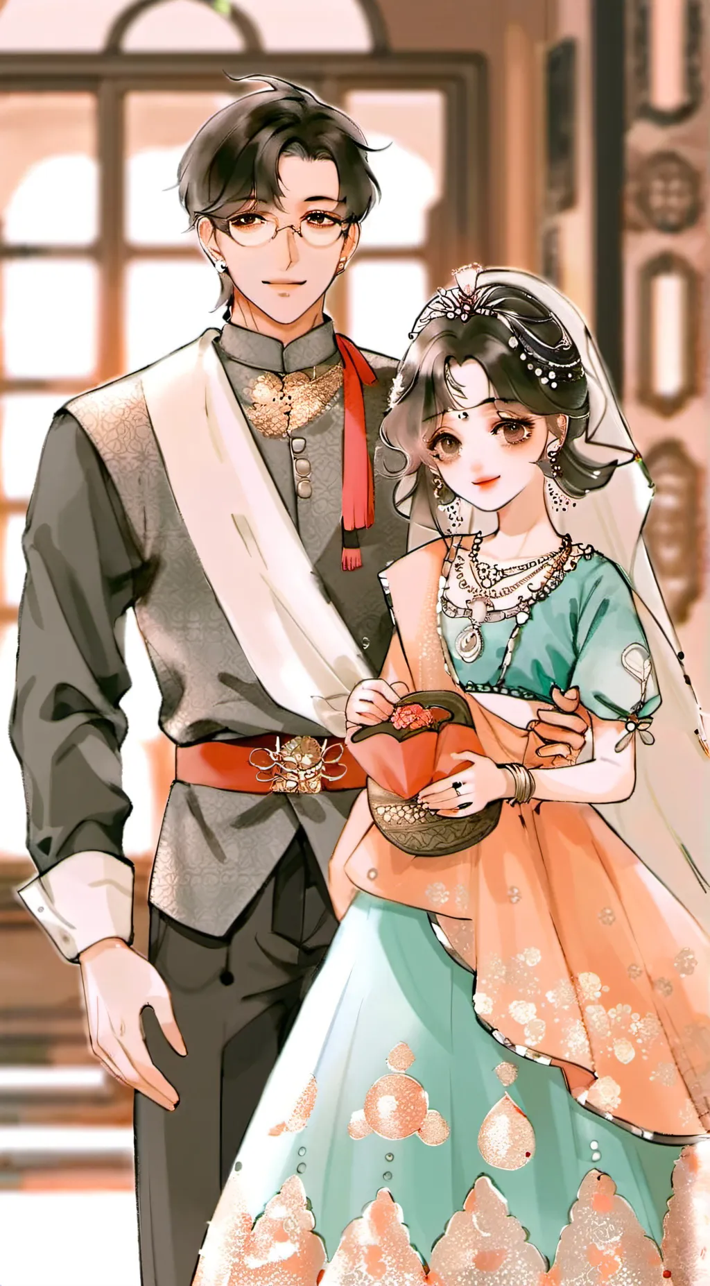 ai character: Ranboos parents  background