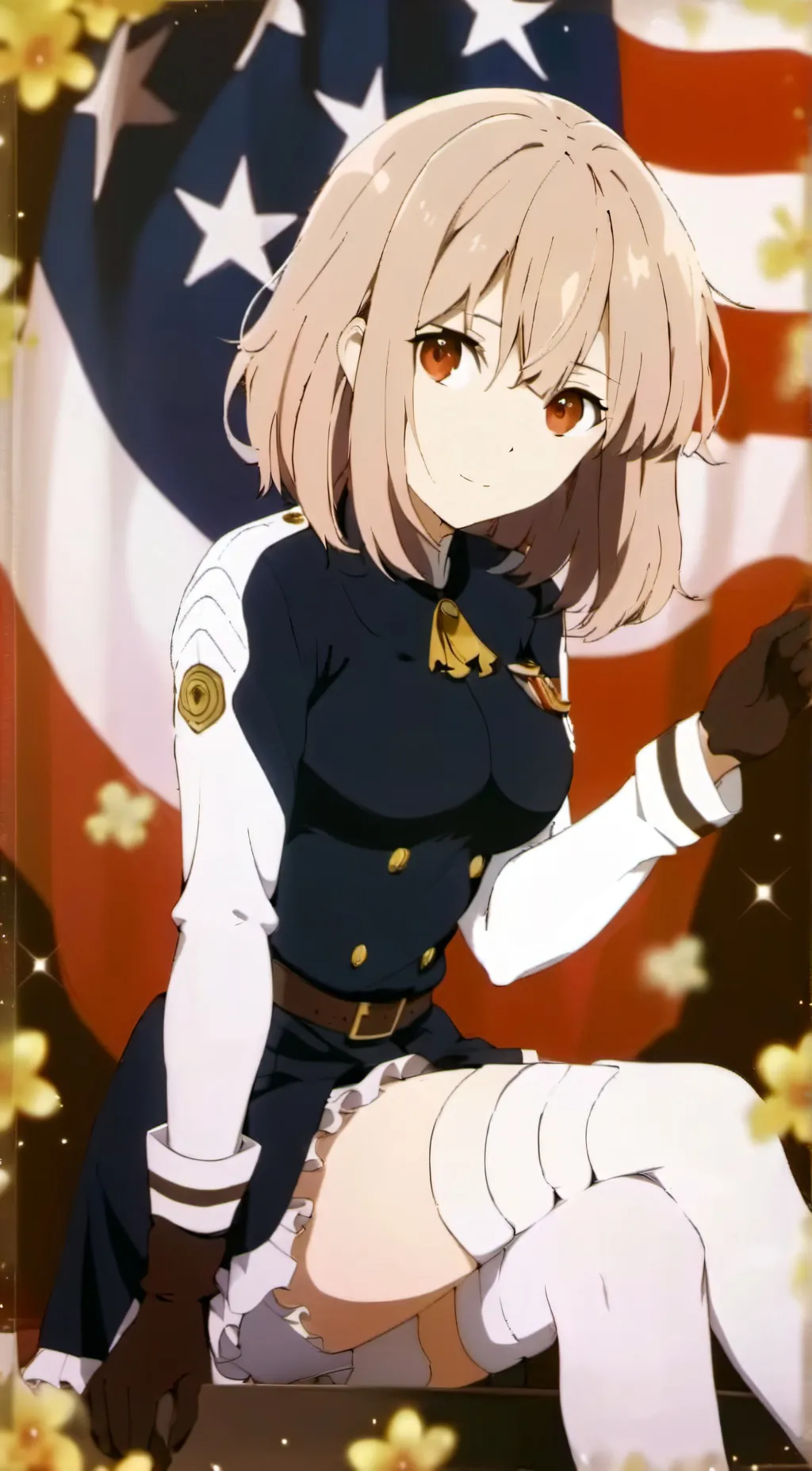 ai character: Lily Connie  background