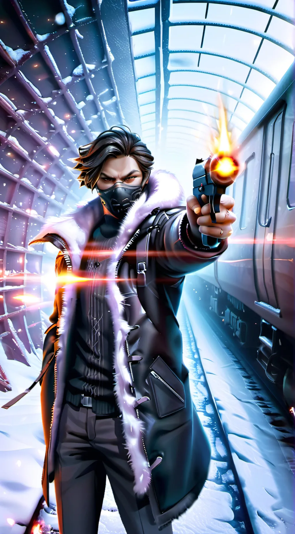 ai character: Daren Lee The Boar background