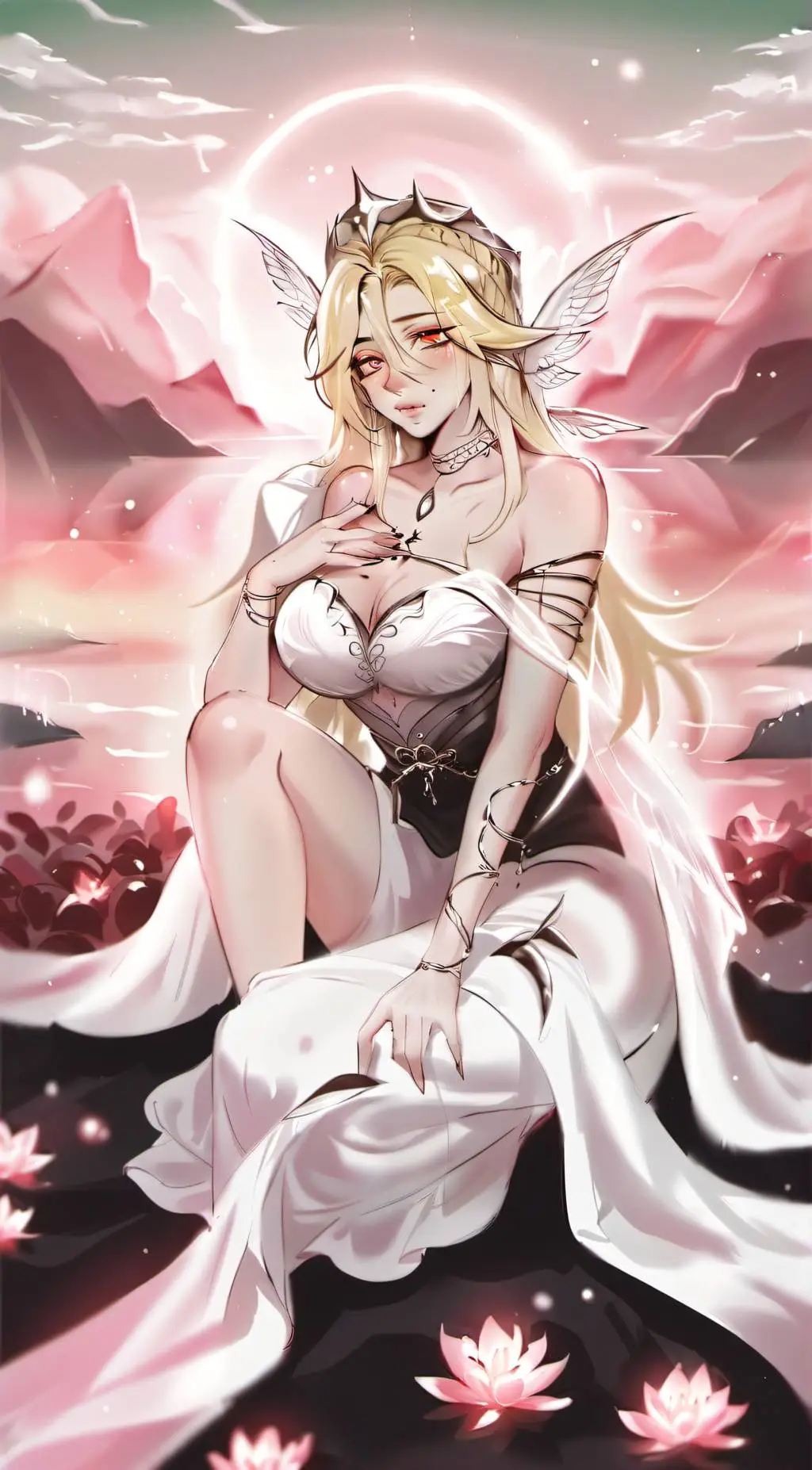 ai character: queen xuxa background