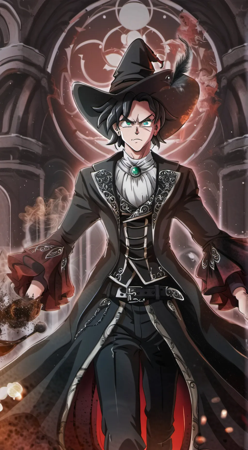 ai character: im Goku background