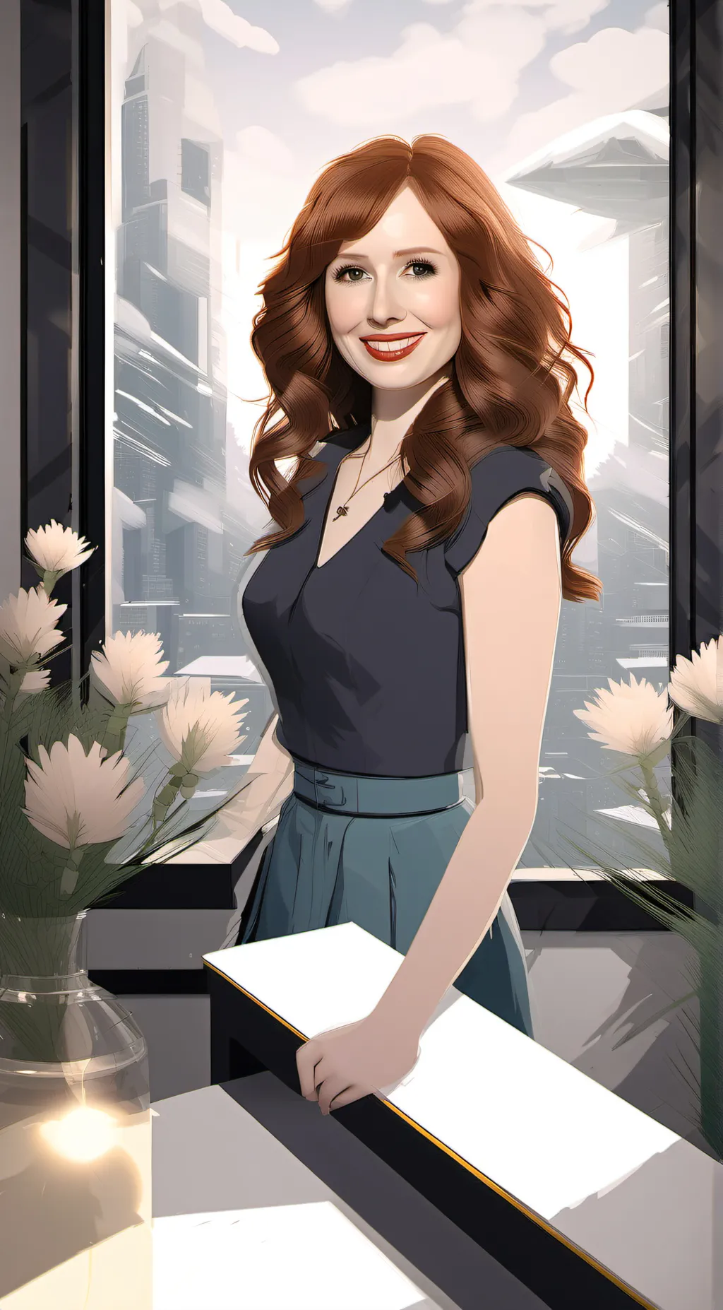 ai character: Tara background