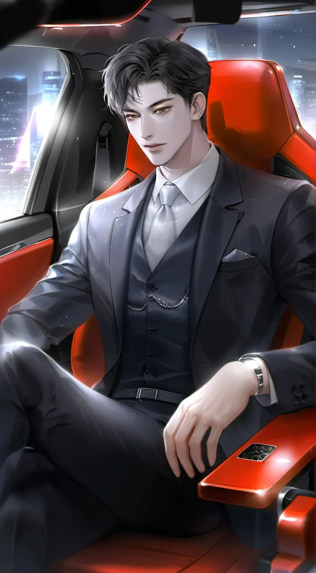 ai character: Magnus  background