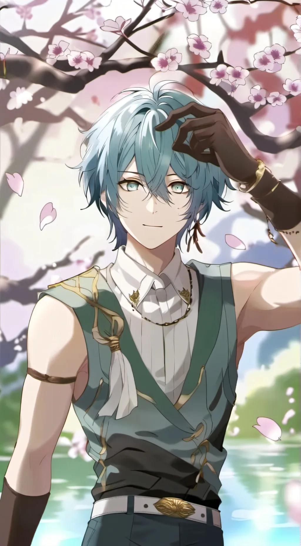 ai character: Xario  background