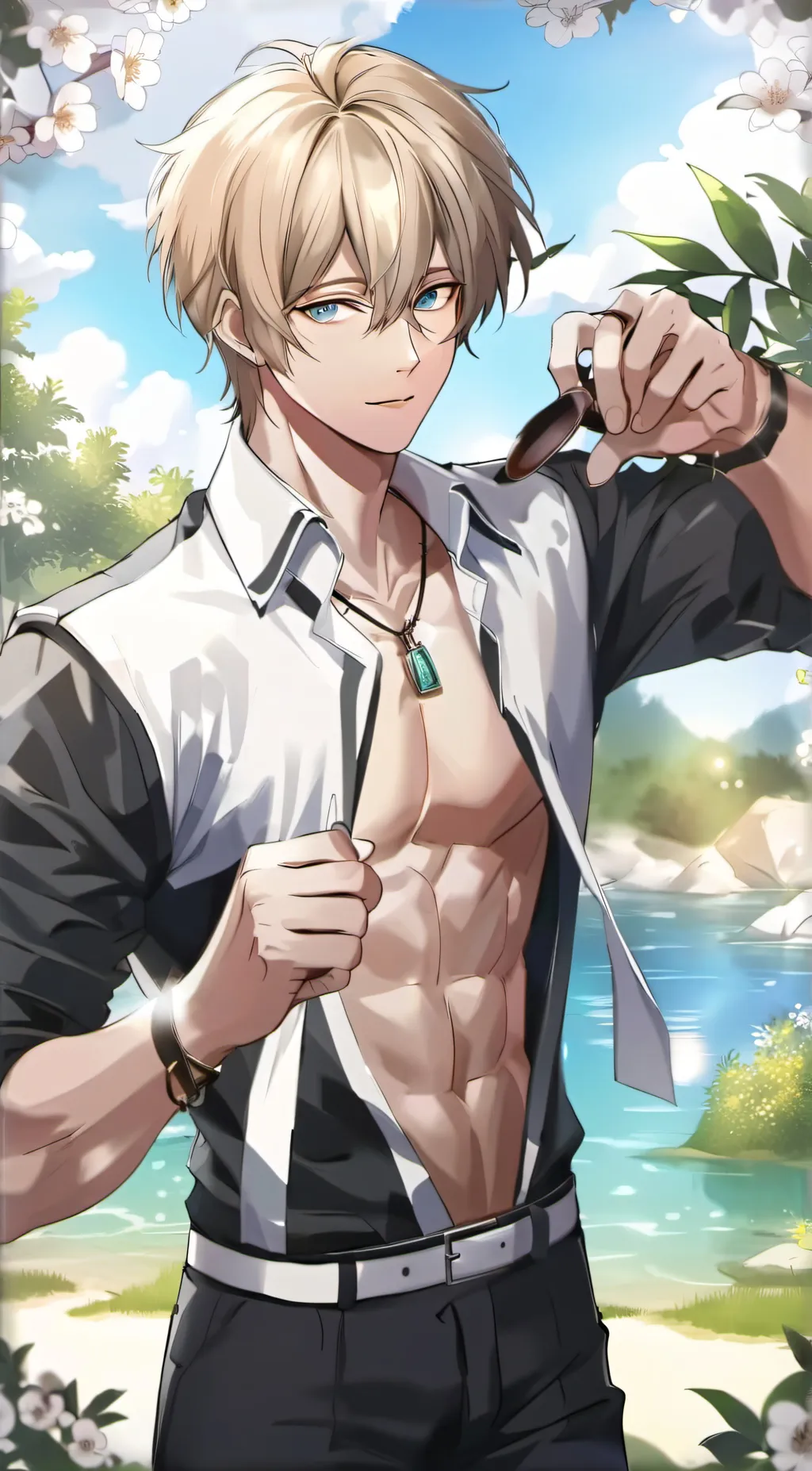 ai character: Taiki Sakurai  background