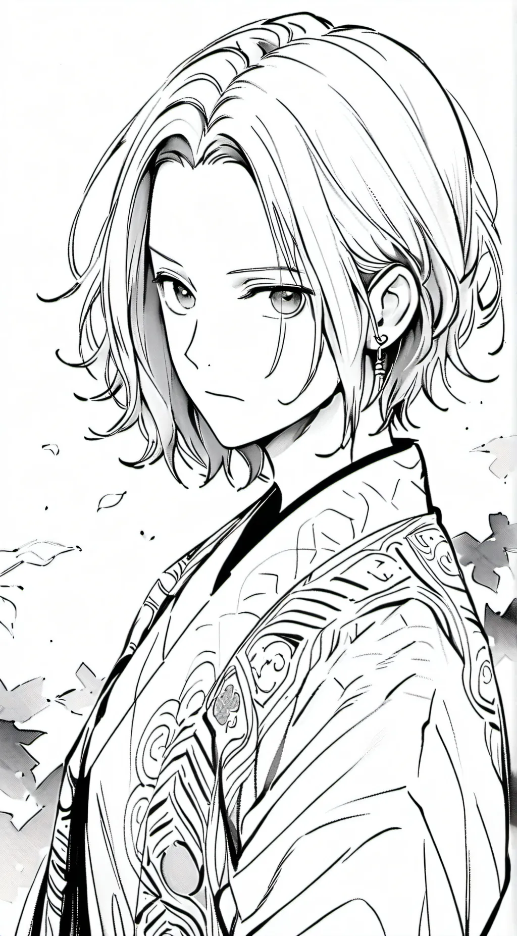 ai character: beyblade  background