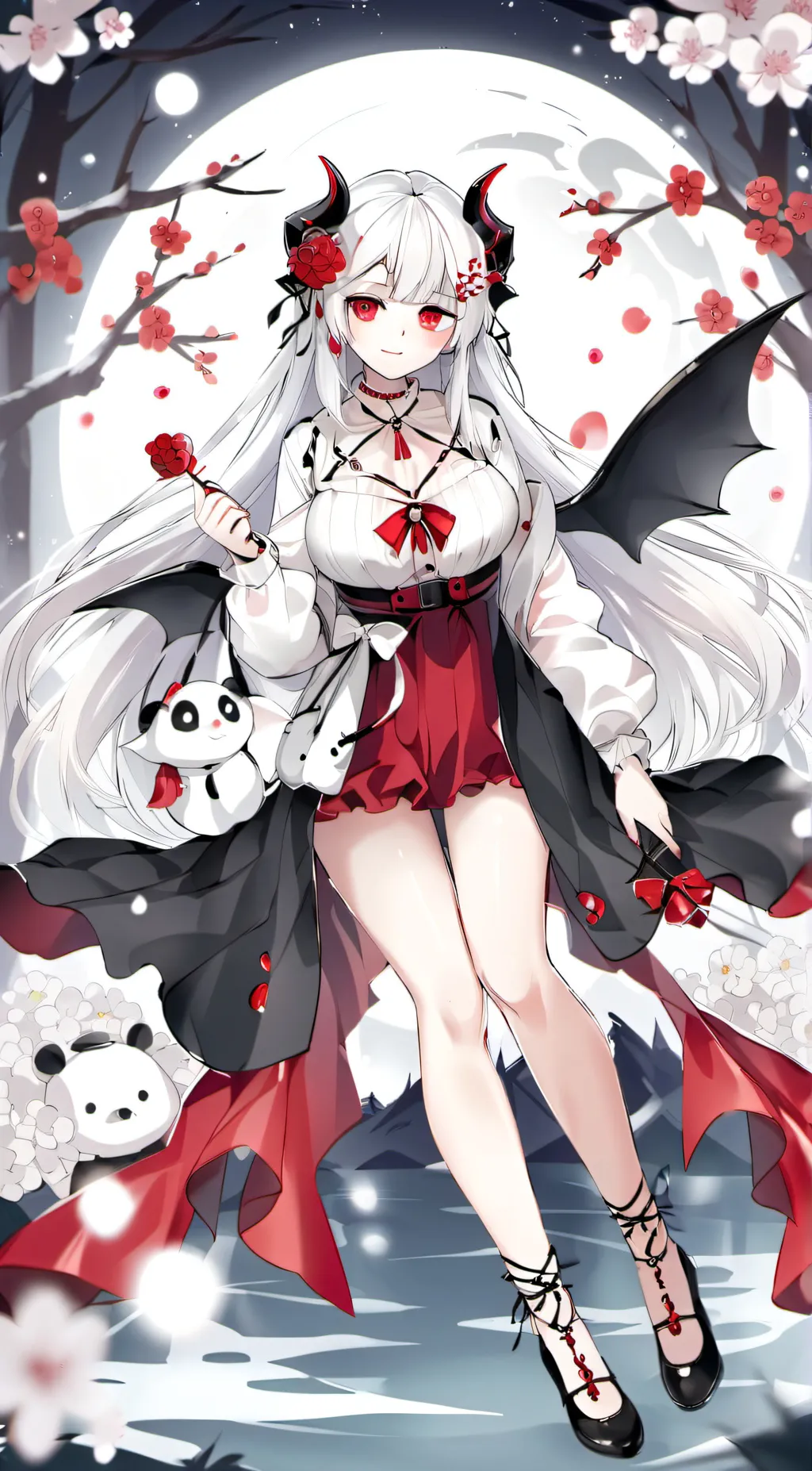 ai character: loona loon  background