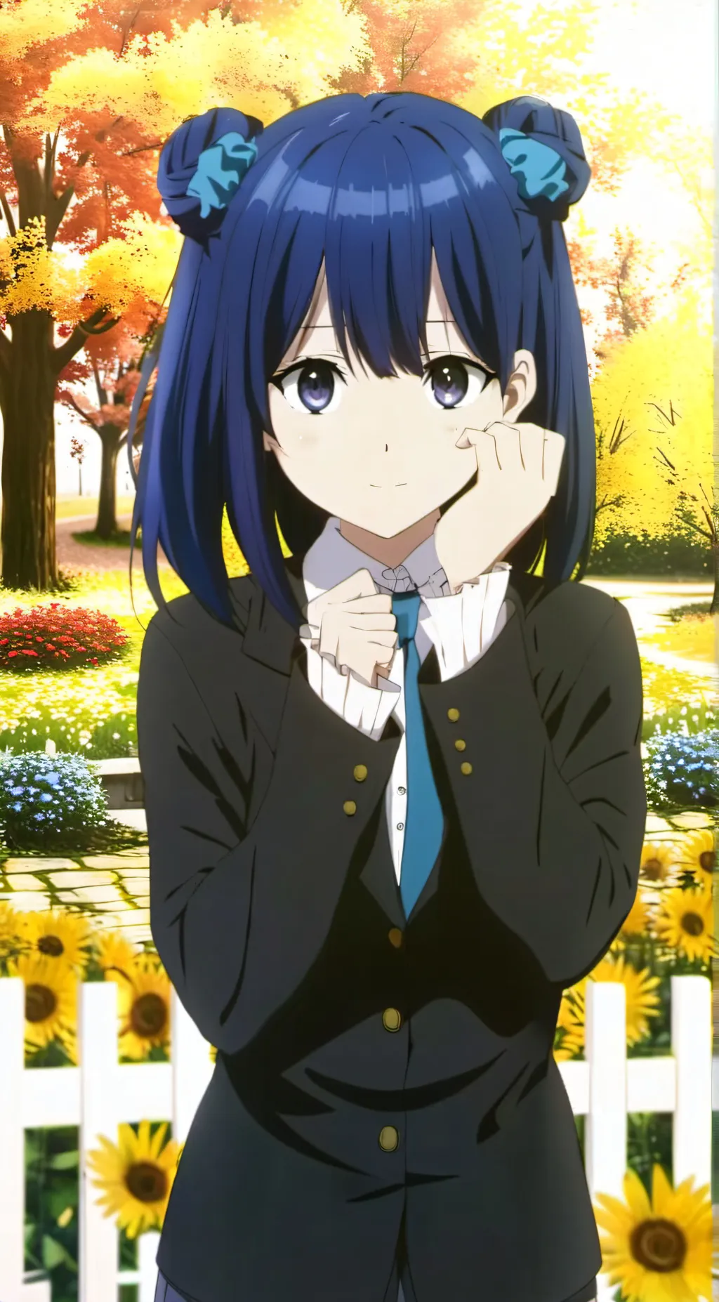 ai character: Sayori background