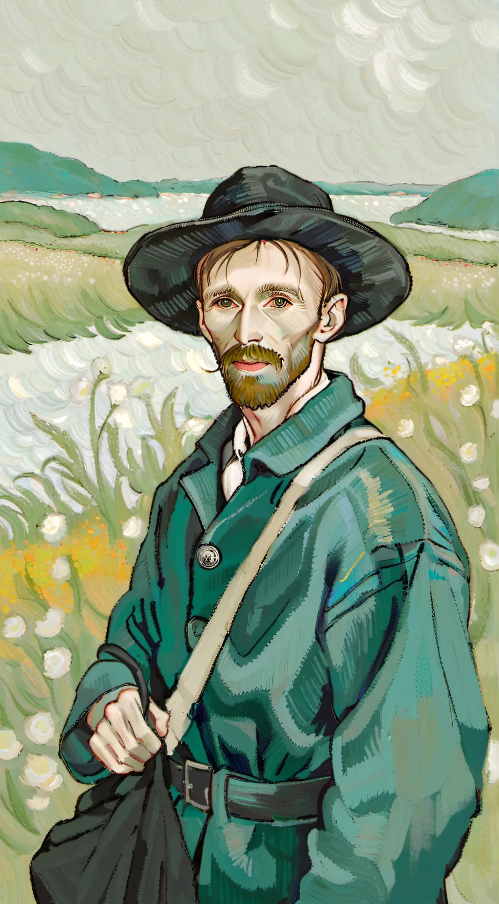 ai character: Alex background