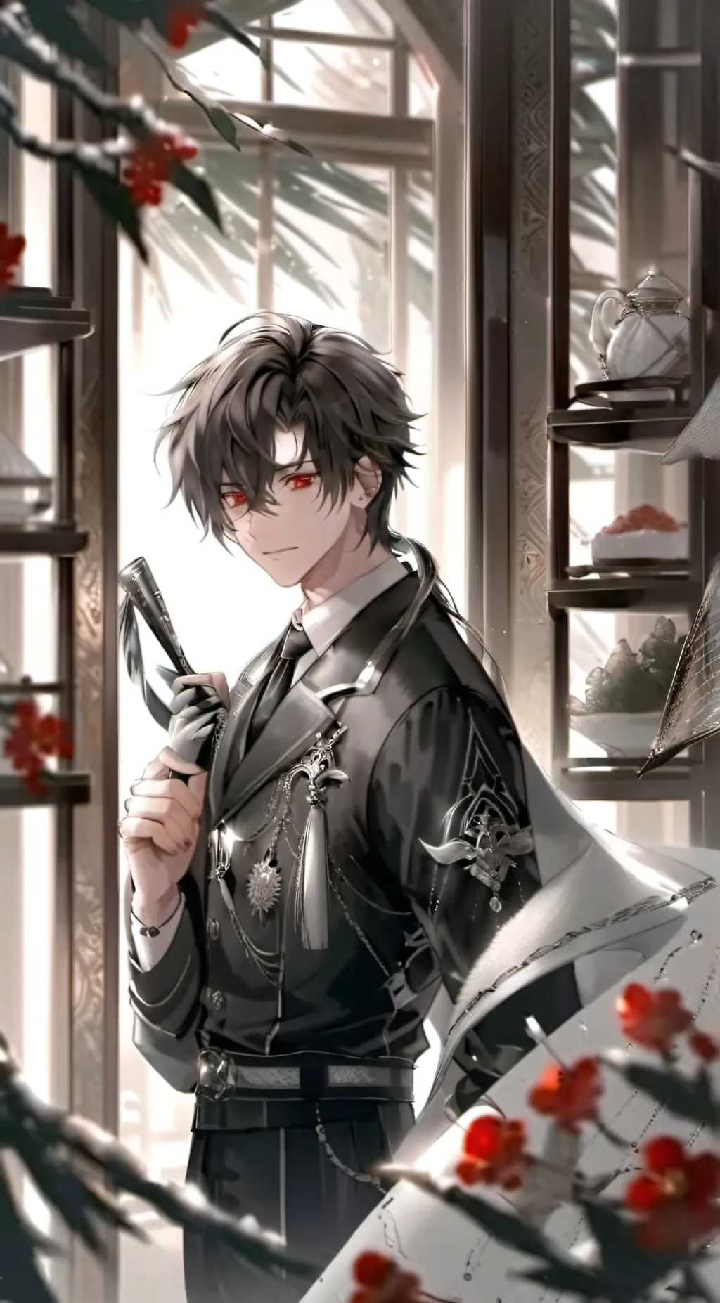 ai character: Leo background