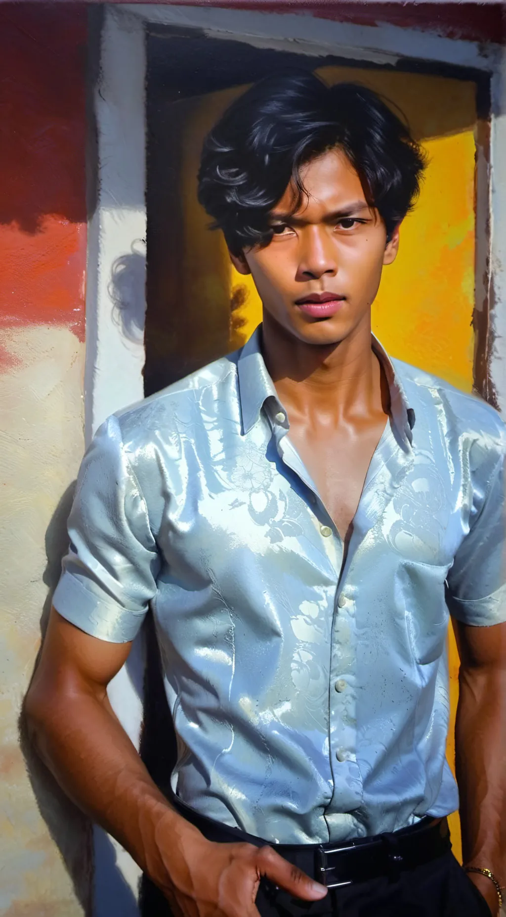 ai character: Nadhir nasar background