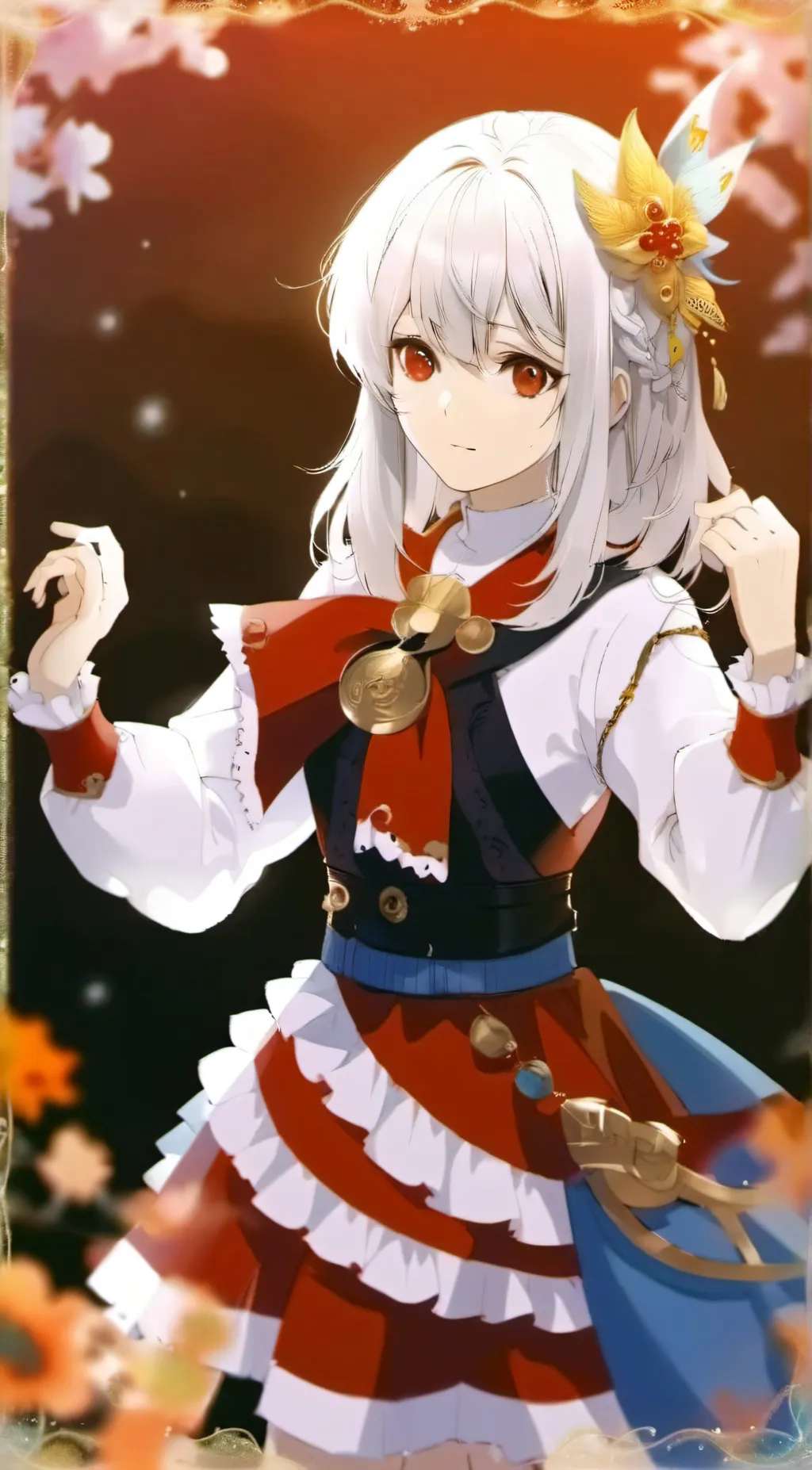 ai character: Aria background