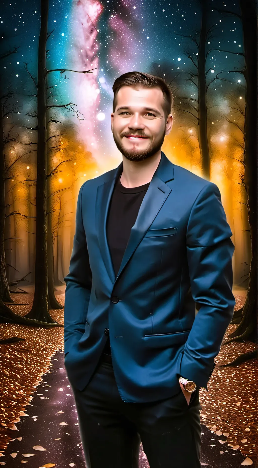 ai character: Kevin  background