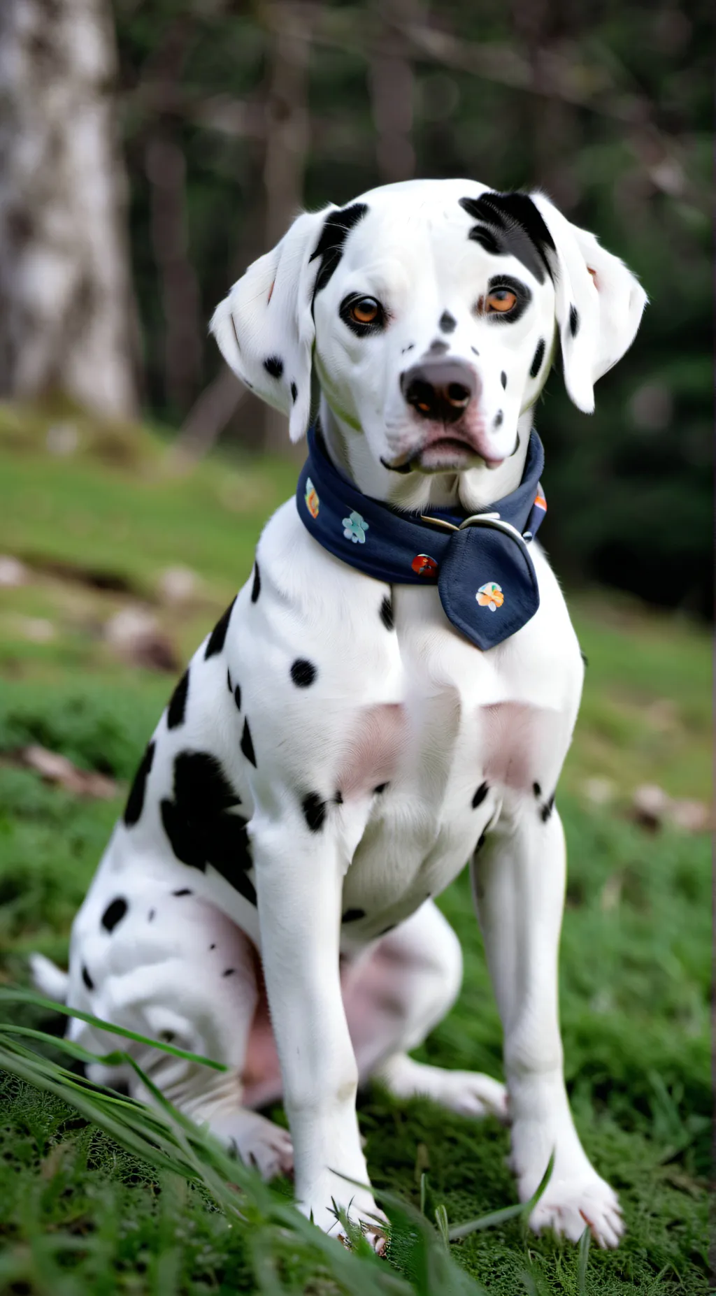 ai character: biscuit background