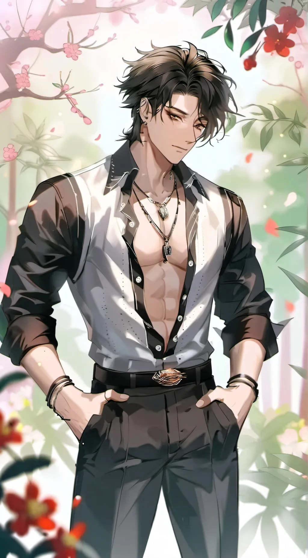 ai character: Mark background