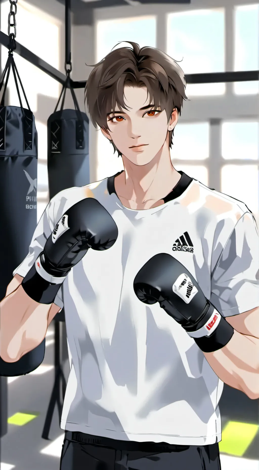 ai character: Ezra Brown background