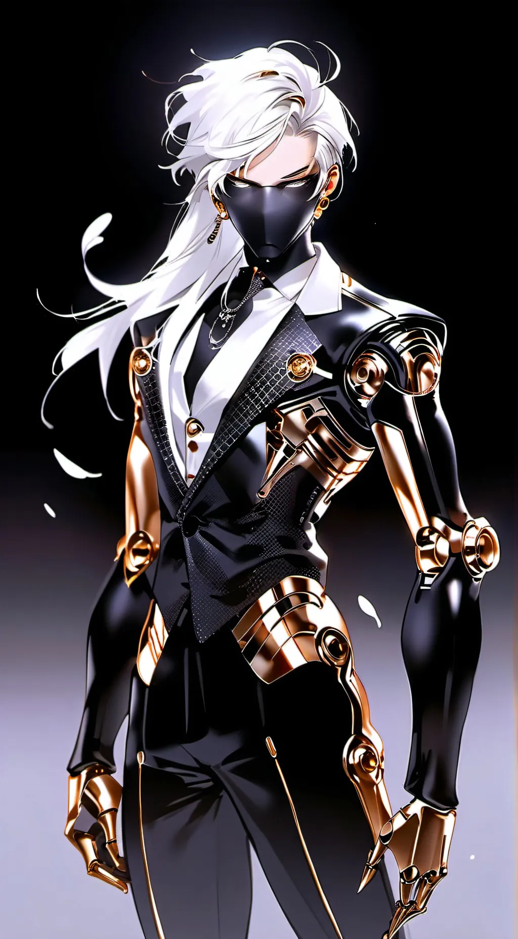 ai character: Cyborg number two background