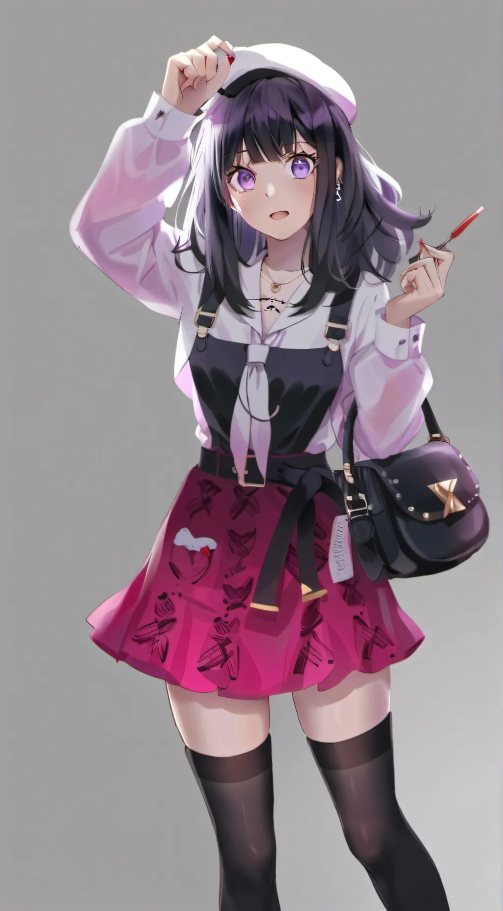 ai character: izzy background