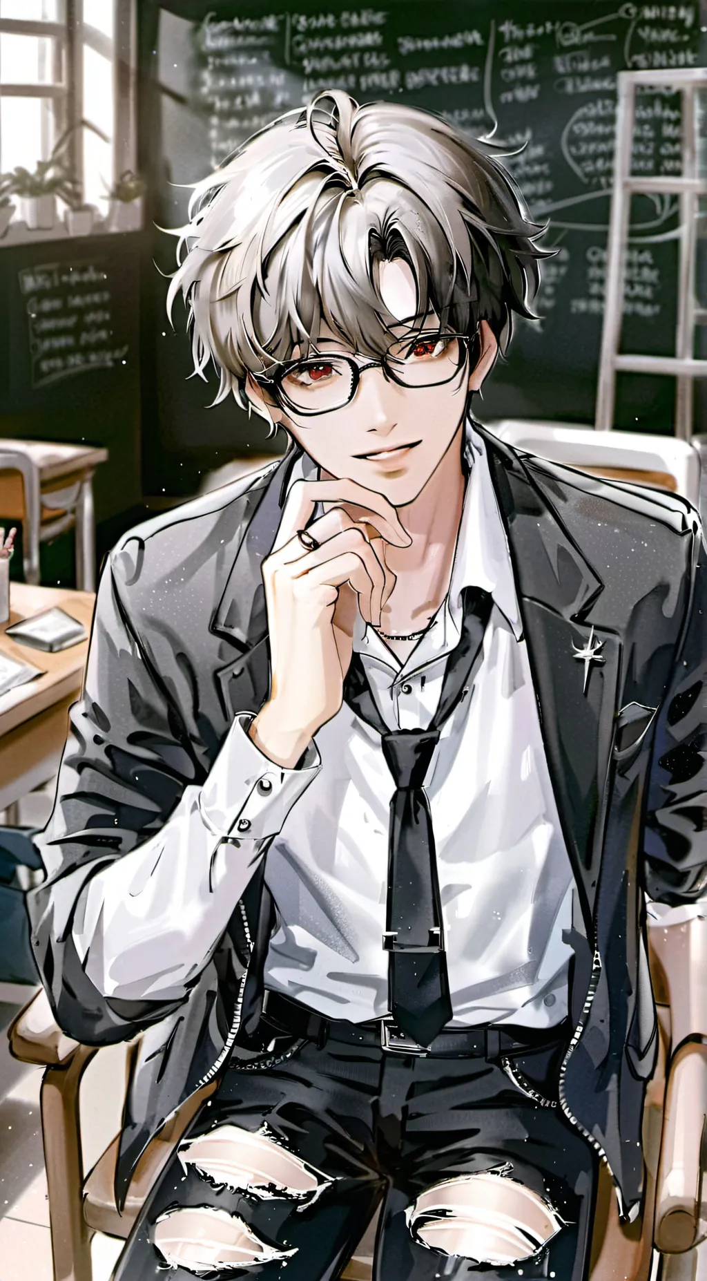 ai character: Xion background