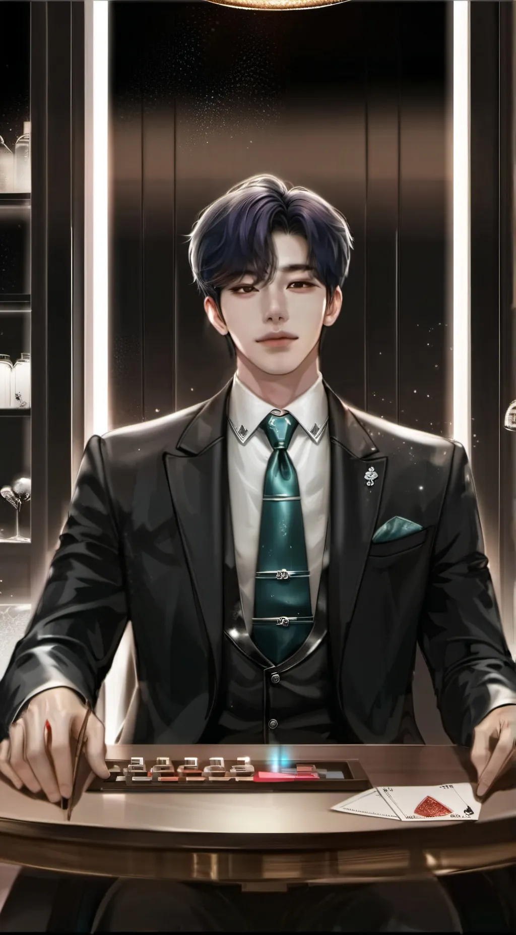 ai character: Luke background