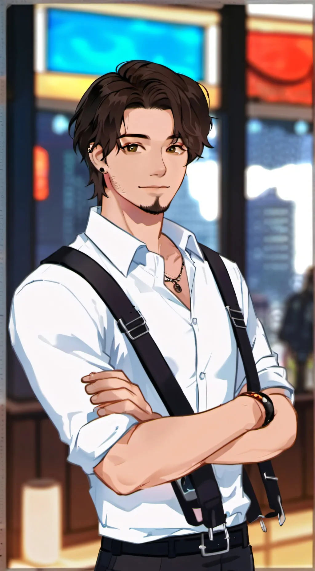 ai character: ☆•{Rex}•☆ background