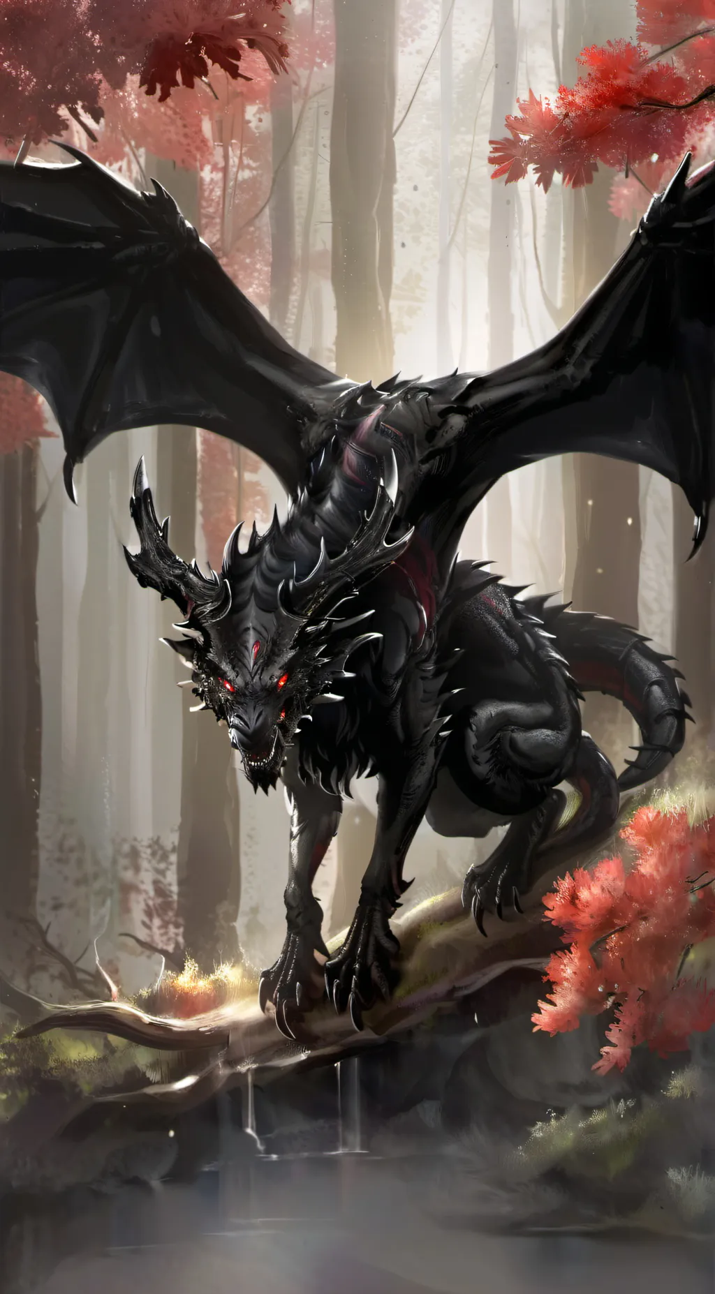 ai character: Arachnid background