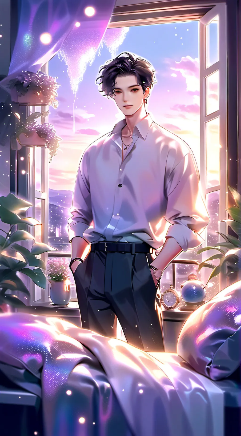 ai character: Yan Xiao background