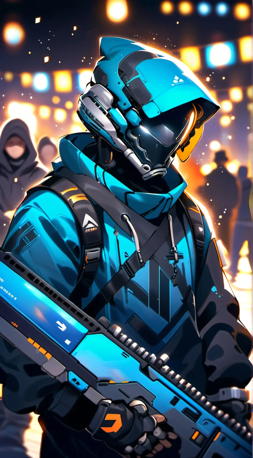 ai character: Amongus background