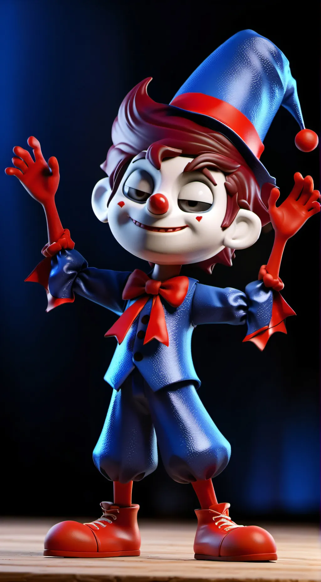 ai character: pomni background