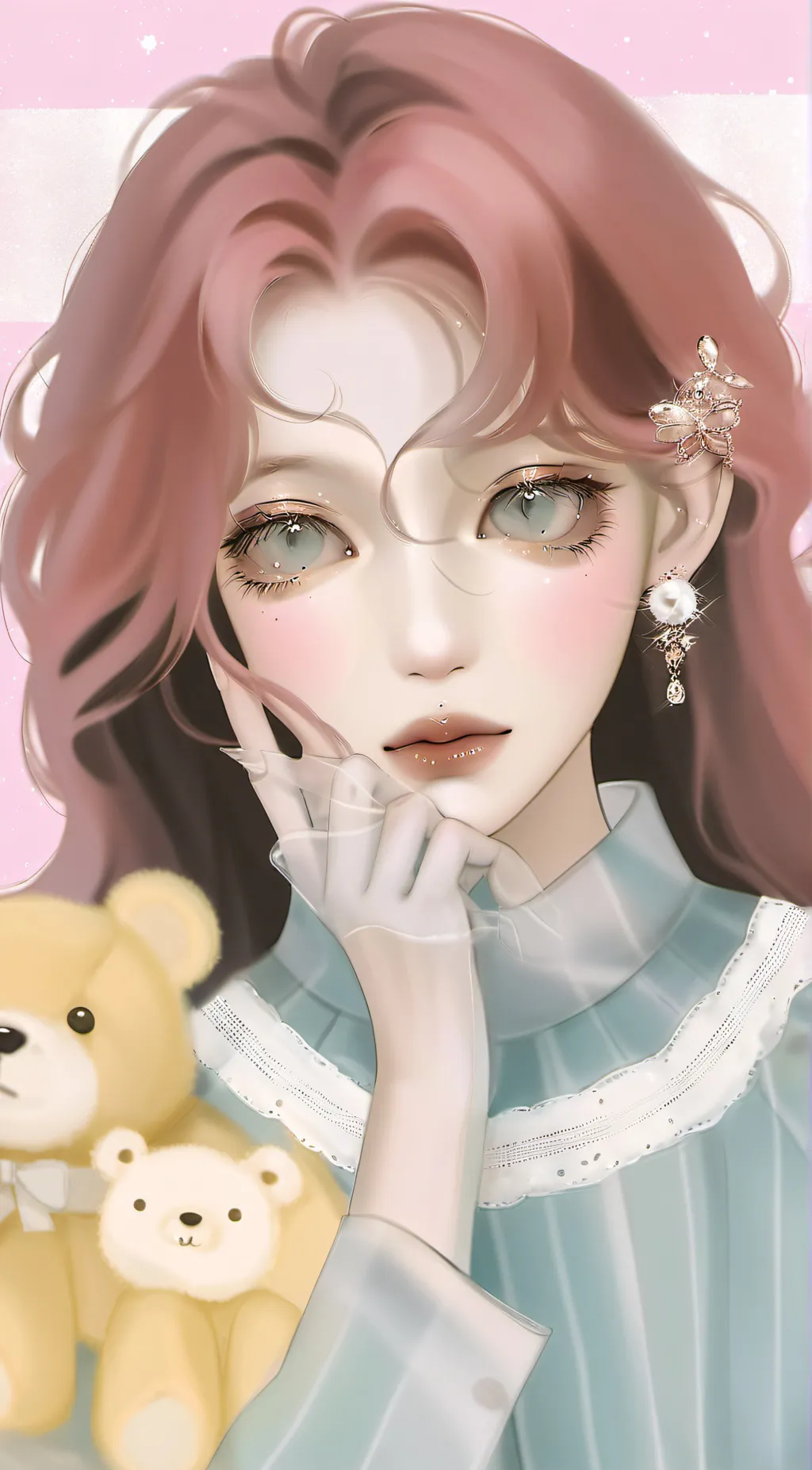 ai character: krisha background