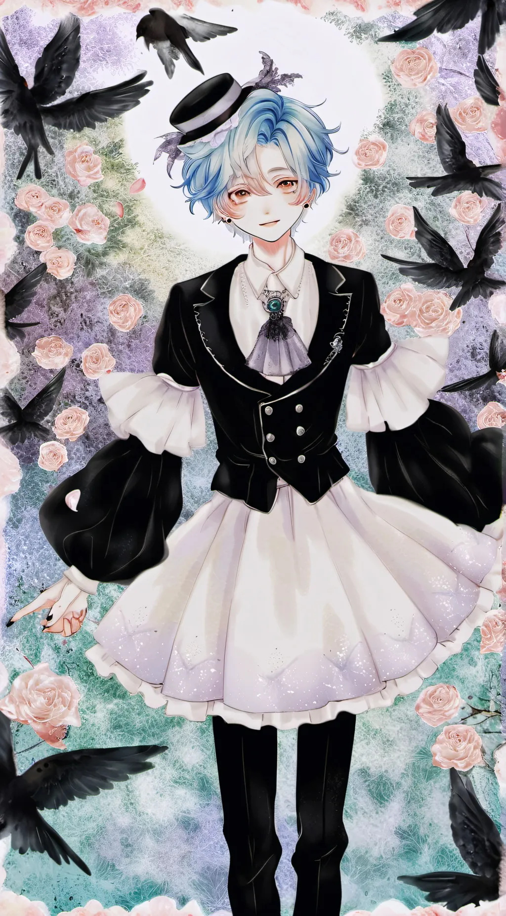 ai character: €//Mason//€ background