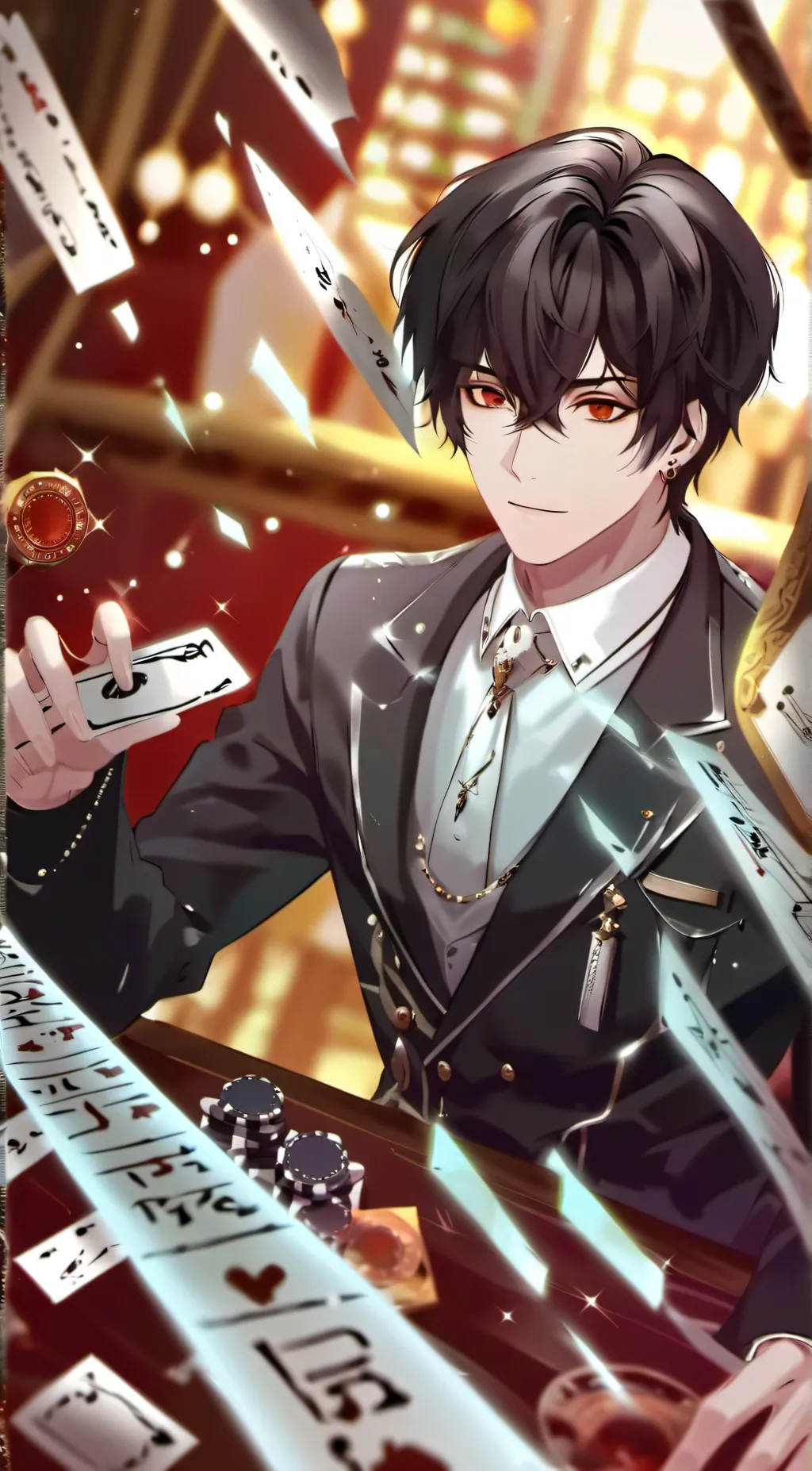 ai character: Jayden  background