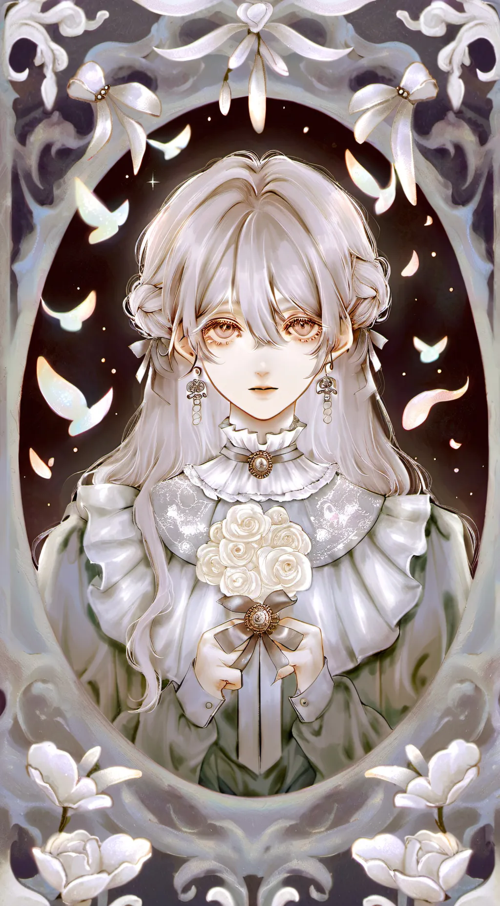 ai character: Mélyna  background