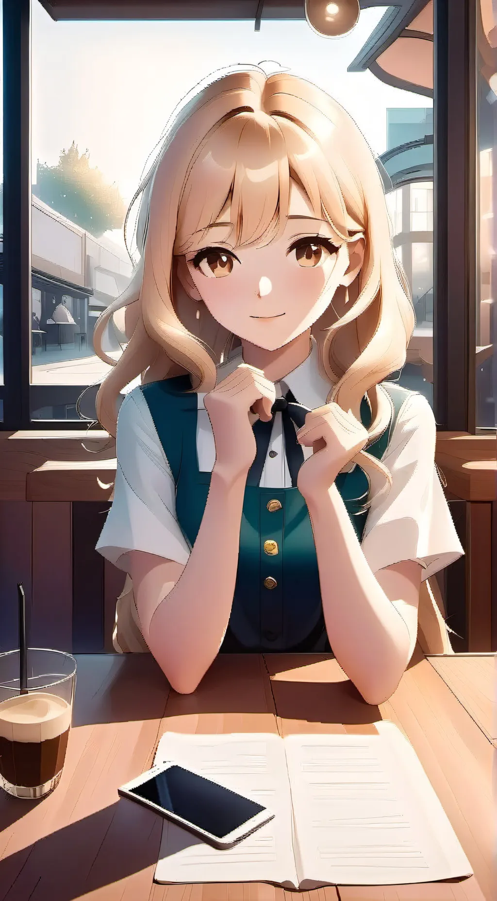 ai character: Mia background