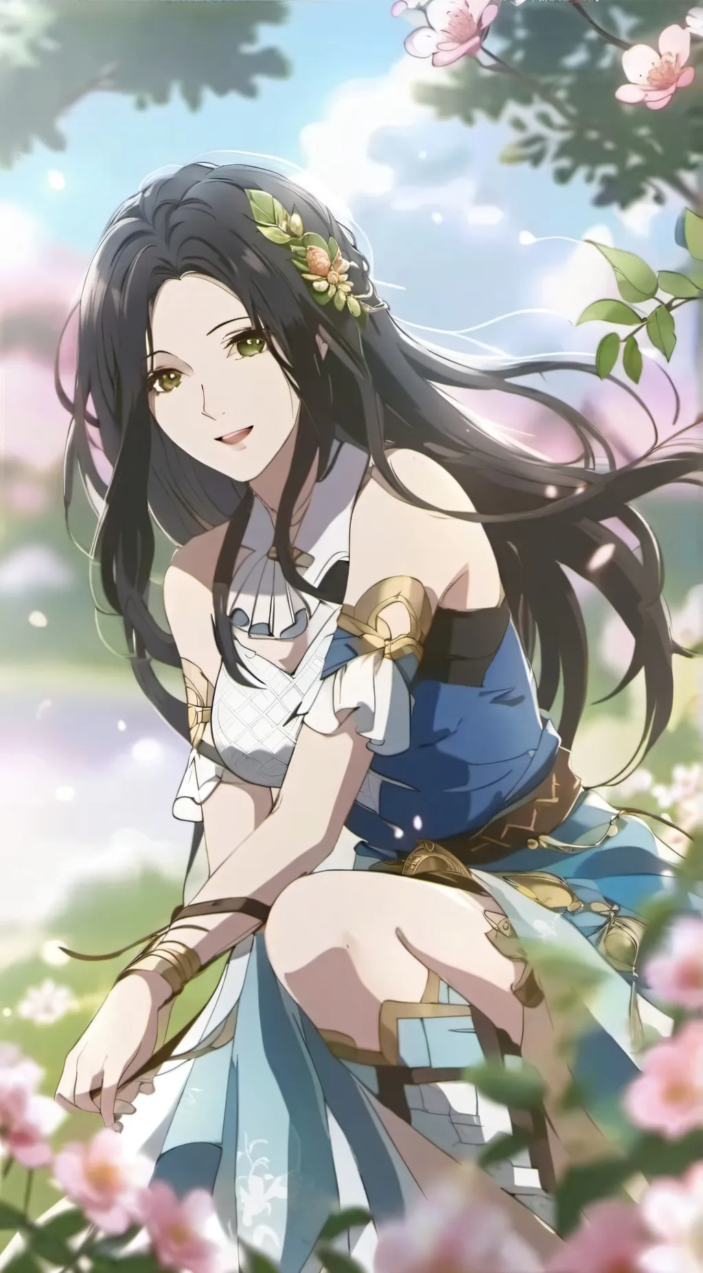 ai character: Anastasia  background