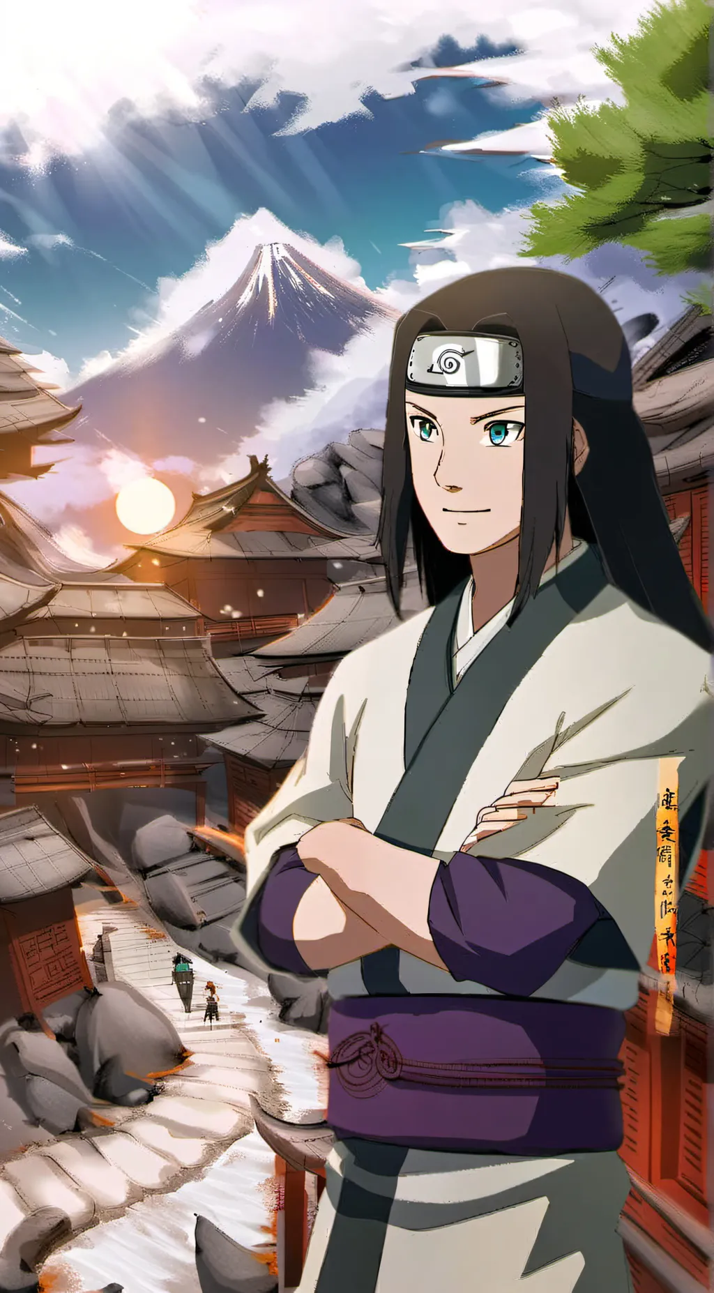 ai character: Neji background