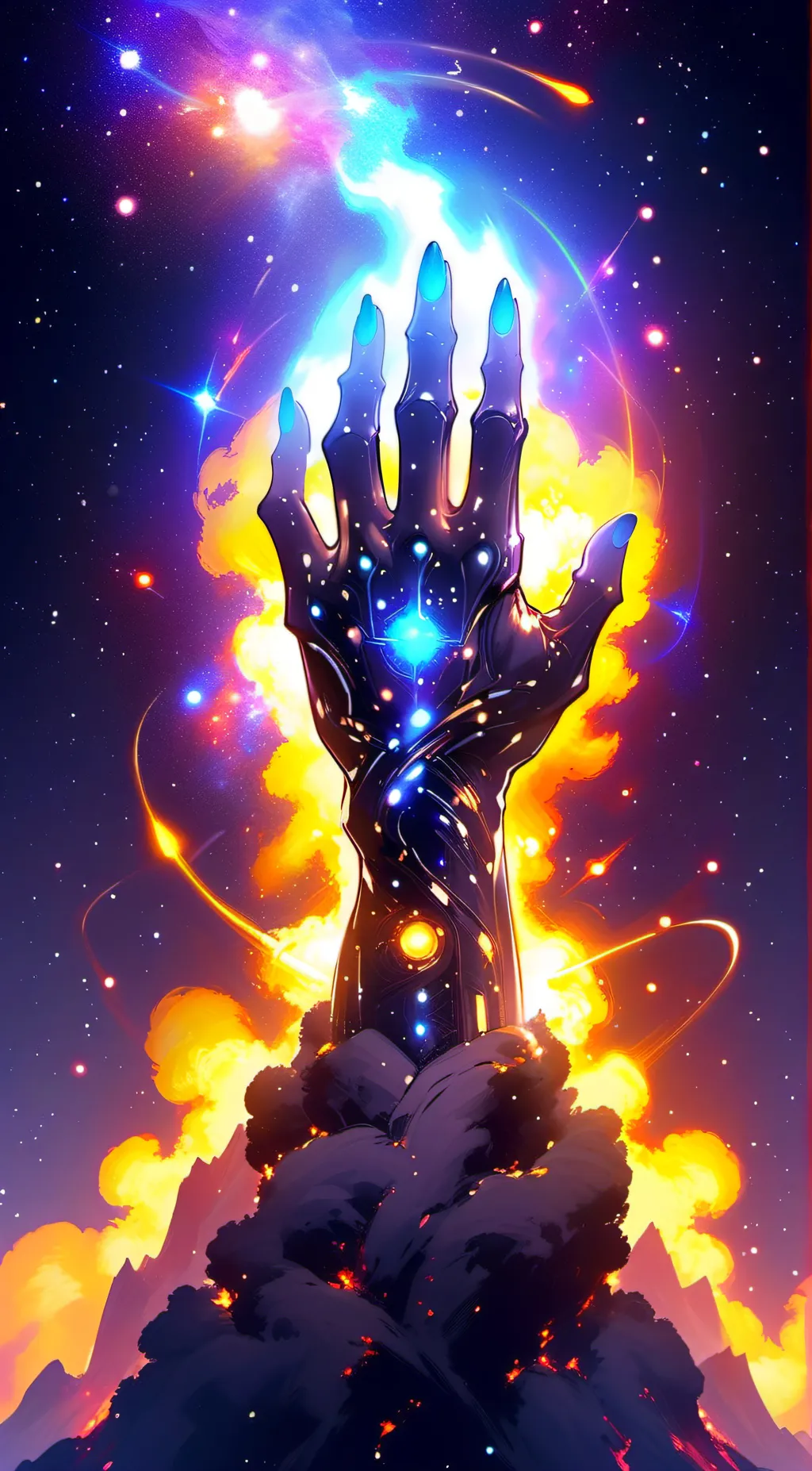 ai character: gandues background