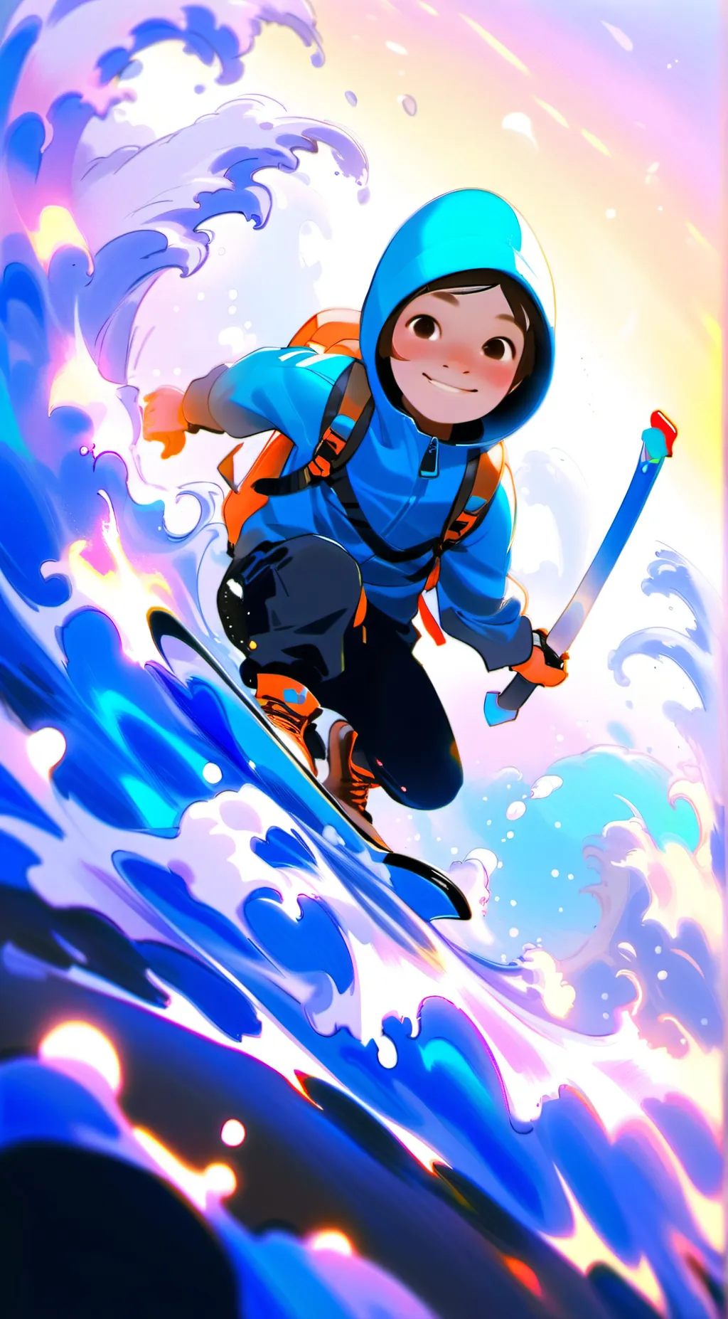 ai character: harbour background