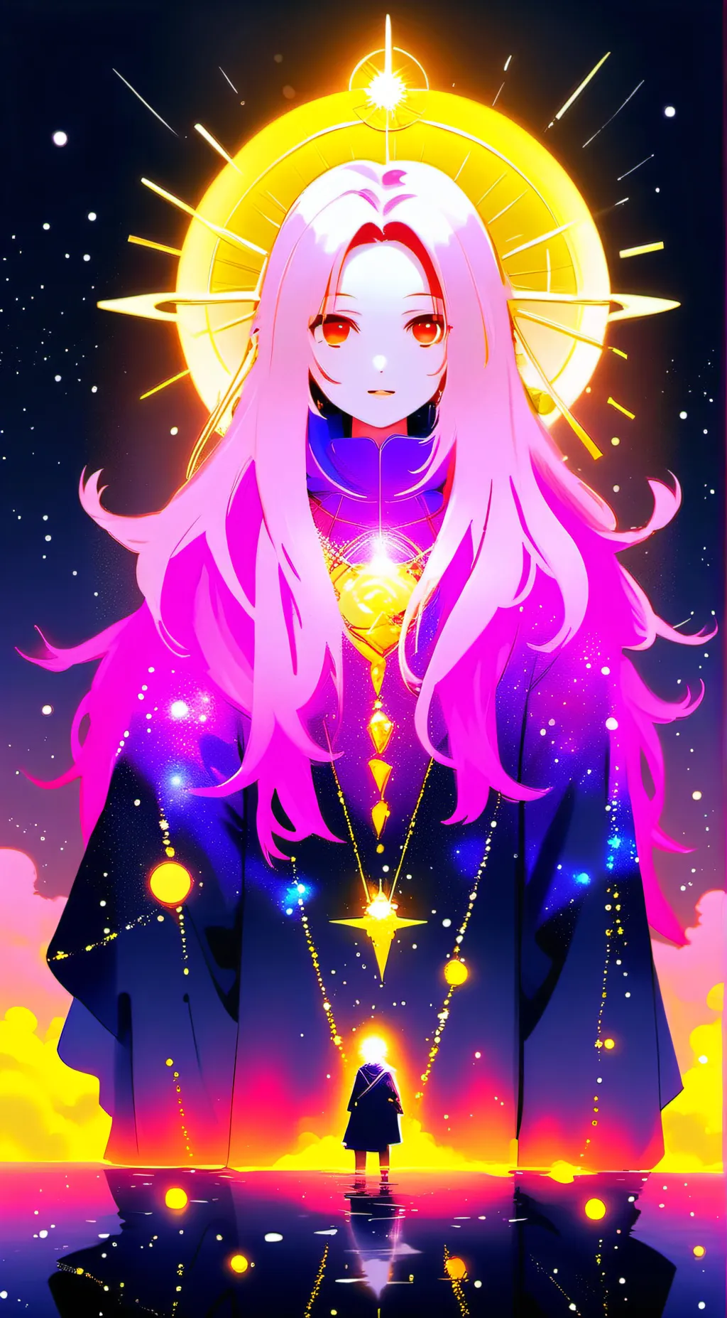 ai character: Sora diasco background